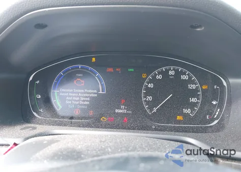 2020 Honda Accord Hybrid Touring z USA, uszkodzony, nr VIN 1HGCV3F96LA001112